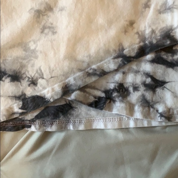 Talula white and blue tie-dye mini skirt - Picture 2 of 3